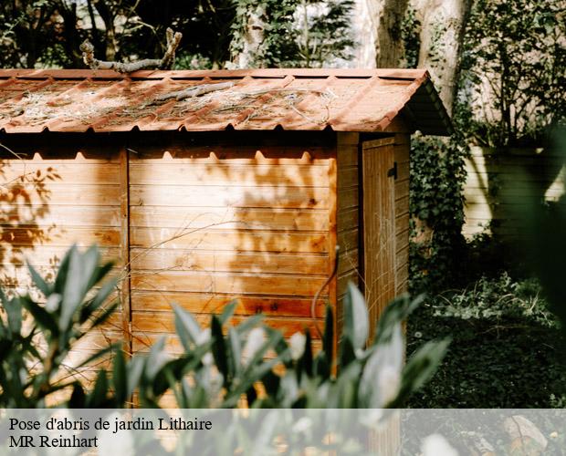 Pose d'abris de jardin  lithaire-50250 MR Reinhart