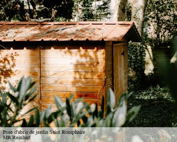 Pose d'abris de jardin  saint-romphaire-50750 MR Reinhart