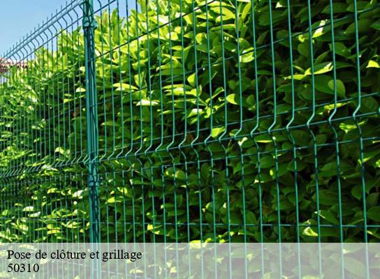 Pose de clôture et grillage sortosville-50310 RS Espace vert