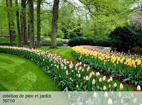 création de parc et jardin creances-50710 RS Espace vert