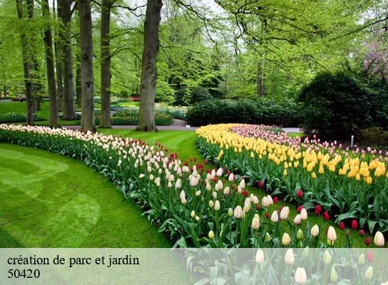 création de parc et jardin troisgots-50420 RS Espace vert